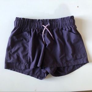 Athleta Girl Medium 8-10 Purple shorts